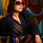 Angana Roy Instagram - Postmodern Boho-chic. Conceptualization and Styling : @palsuman109 Photography : @anjanavaphotos Makeup : @rianbridal Location Courtesy : @bohotrunkkolkata Huge shoutout to @inkcollab.pr @sanjuktan @soujannya_das @saswatach6 for arranging such a fun shoot! ❤️💫 #photoshoot #photooftheday #postmodern #postmodernart #bohochic #styleinspo #eyewear #thursdayvibes #newlook #sassy #photogram #cafedecor #artsy #bohocafe #sunglassesfashion #summeronmymind #summerphotoshoot #lovefromA Boho Trunk Cafe & Store