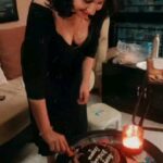 Angana Roy Instagram - Thank you all for the wishes and warmth you showered me with yesterday. Only love and gratitude. ❤️ #birthday #9thapril #aries #aprilbaby #aprilborn #loveandlight #celebration #outfitoftheday #sundaypost #latepost #yesterday #satindress #blackclover #partydecorations #blackdresscode