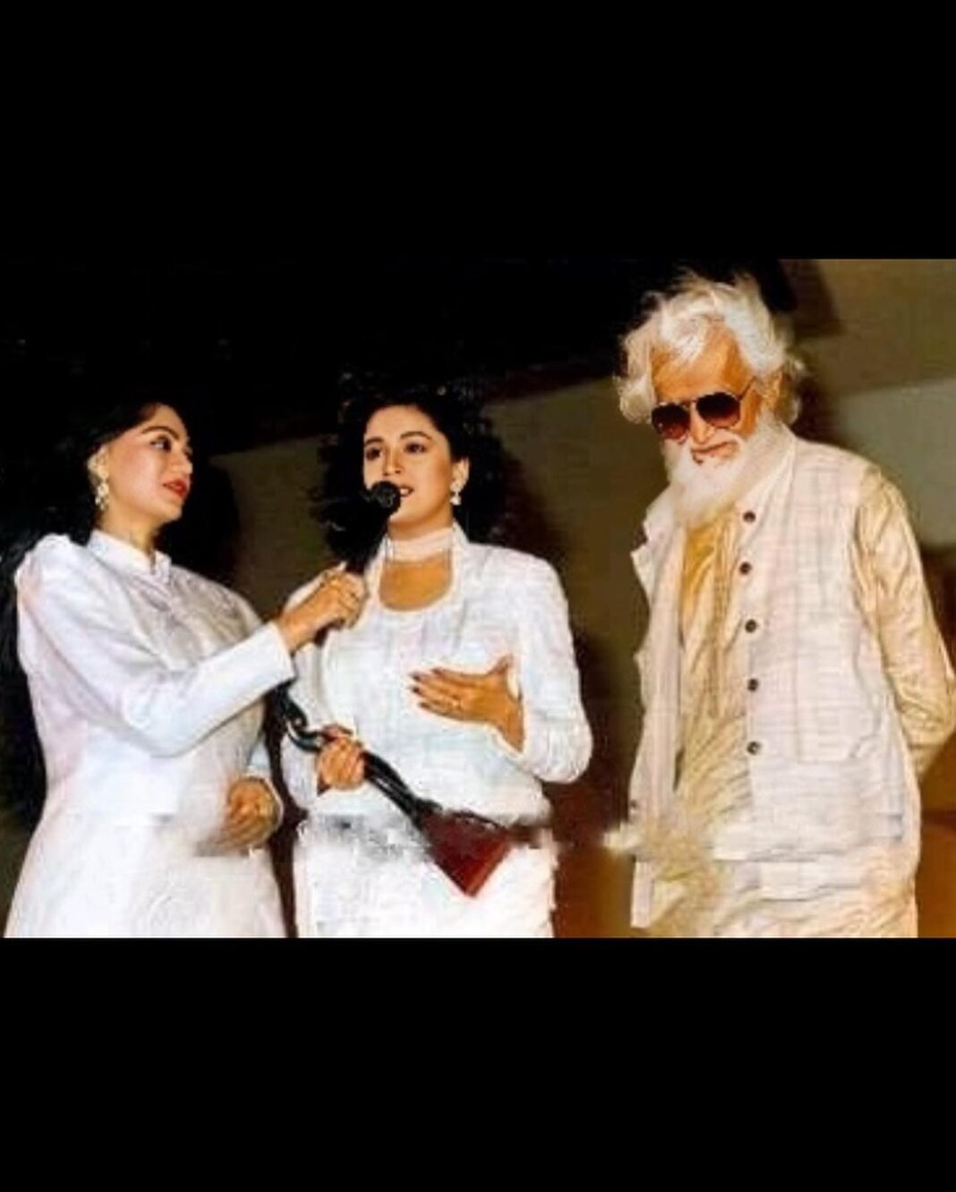 Anil Kapoor Instagram - It was a great feeling for us as actors when our film was the biggest blockbuster of the year 1992 and received so much love and all the accolades! Celebrating 30 years of Beta! @madhuridixitnene @indrakumarofficial #AshokThakeria