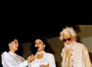 Anil Kapoor Instagram - It was a great feeling for us as actors when our film was the biggest blockbuster of the year 1992 and received so much love and all the accolades! Celebrating 30 years of Beta! @madhuridixitnene @indrakumarofficial #AshokThakeria