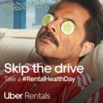 Anil Kapoor Instagram - Sahi question, and the top-secret answer! 😎 Skip the stress of driving and take a #RentalHealthDay with Uber Rentals. @Uber_India @shakunbatra #ad #UberRentals #SkipStress #EkDinKaAK