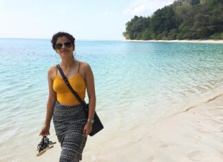 Anisha Victor Instagram - Mumbai humidity got me missing Havelock humidity…Physically here, mentally there. ☀️🌊⛱🍍 #throwback #frizzyhair #island #islandlife #havelock #portblair #andamans #andamanislands #andamanandnicobar #nicobar #neilscove #beach #sun #humidity #amazing #beachlife #beauty #beachvibes #beachphotography #beachday #beachbum Havelock Island