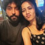 Anjana Rangan Instagram – Date night with this Monkey! @moulistic 🐒 kutti monkey R is busy eating 😌