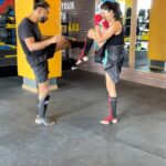Anju Kurian Instagram – From practice to sparring with coach @jophiel_l 

#day1 #sparring #mma 

@combatfitnesscult
