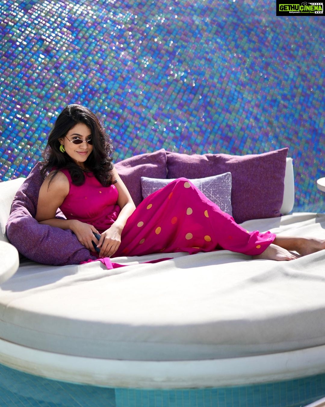 Anju Kurian Instagram - πππPiNk LoVe πππ . . . . πΈ- @fazil3 π- @arsignatureofficial #pinklove #summervibes #postoftheday #polkadots #beachvibes #instafashion #evenings #thursdaymotivation #travelgoals #xoxo