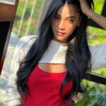 Anukreethy Vas Instagram – @zazzlesalons always pampers me with their best service and I leave the salon feeling absolutely amazing every single time ❤️ 
.
.
Pc @shrithievent17 📸 
@zazzlesalons 
:
:
#beauty #hairgoals #salon #zazzle #haircut #transformation #fashion #anukreethyvas Zazzle Salons
