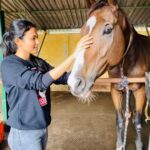 Aparna Das Instagram - Fine 🐎 Black Stallion - Horse Riding Academy