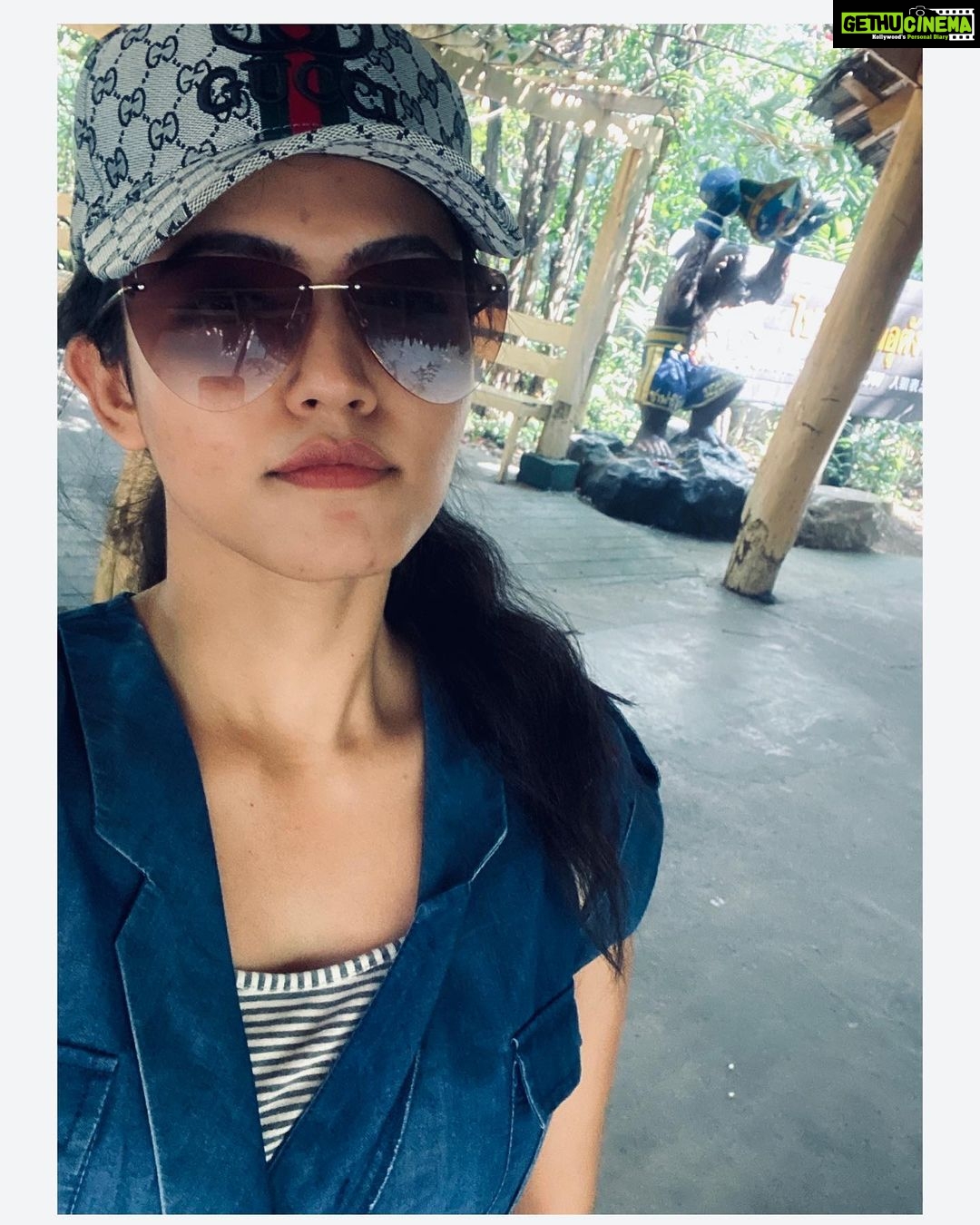 Aparna Das Instagram - Met few wild animals. They were nice 😊 #vacation #thailand