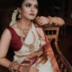 Aparna Das Instagram – Coz I always wondered how I would look as a bride 👰‍♀️☺️

Photography – @sbk_shuhaib 
Costume Designer – @merlin_lizbet 
Outfit – @florindesignerstudio 
MUA – @famnsalon 
Location – @rossittawoodcastle