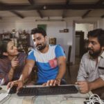 Aparna Das Instagram - Pictures from #Manoharam which I always wanted to post. Memories to cherish forever ❤ #manoharam #behindthescenes #vineethsreenivasan