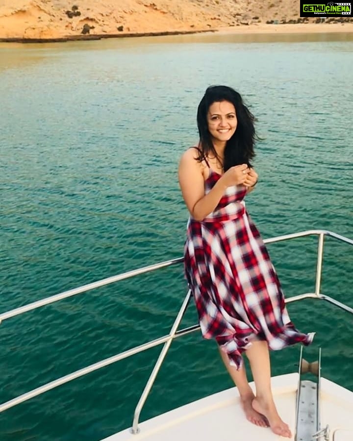 Aparna Das Instagram - To one hell of a day in a yacht 💕 10/08/2018 Muscat, Oman
