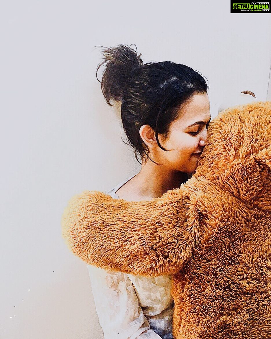 Aparna Das Instagram - Sometimes all you need is a teddy hugg.