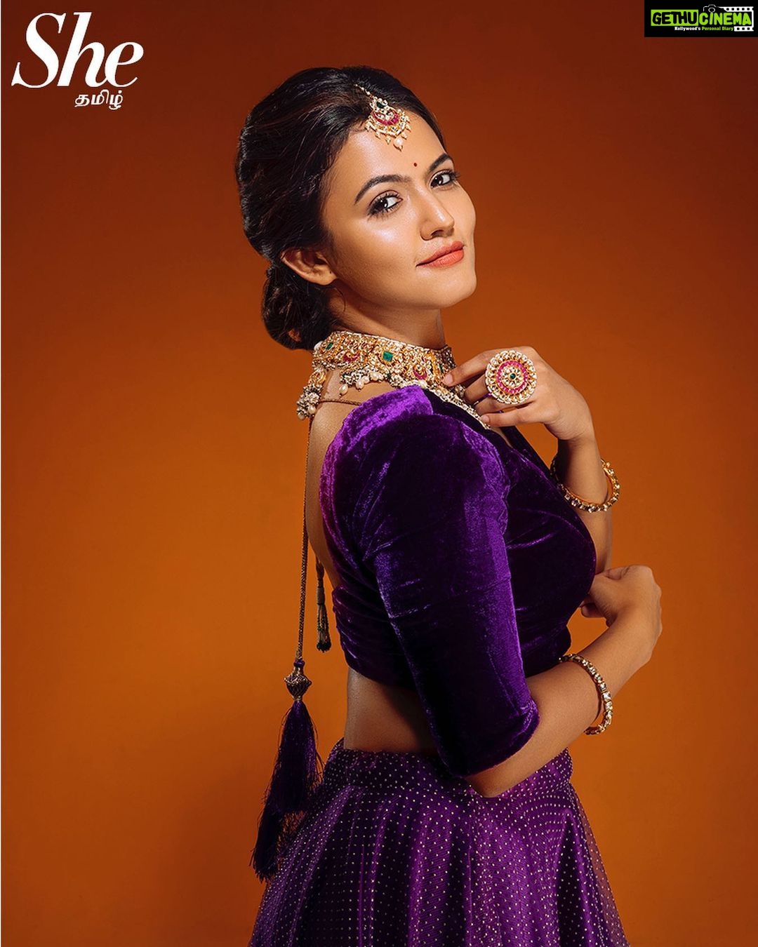 Aparna Das Instagram - We are all little princess of our own fairy tale 👸🧚♀️✨ Actress: @aparna.das1 Magazine: @she_india (Tamil) Publication: @cherieamour.in Founder: @its.manikandan Photography: @stagecraft.photography Visuals & cuts: @storiesbypreetham Styled by: @indu_ig MUA: @abhirami_mua Outfit: @beufashions Hairstylist: @vyshalisundaram_hairstylist Jewelry : @fineshinejewels Footwear: @taaramitraofficial Studio: @vybn_studio