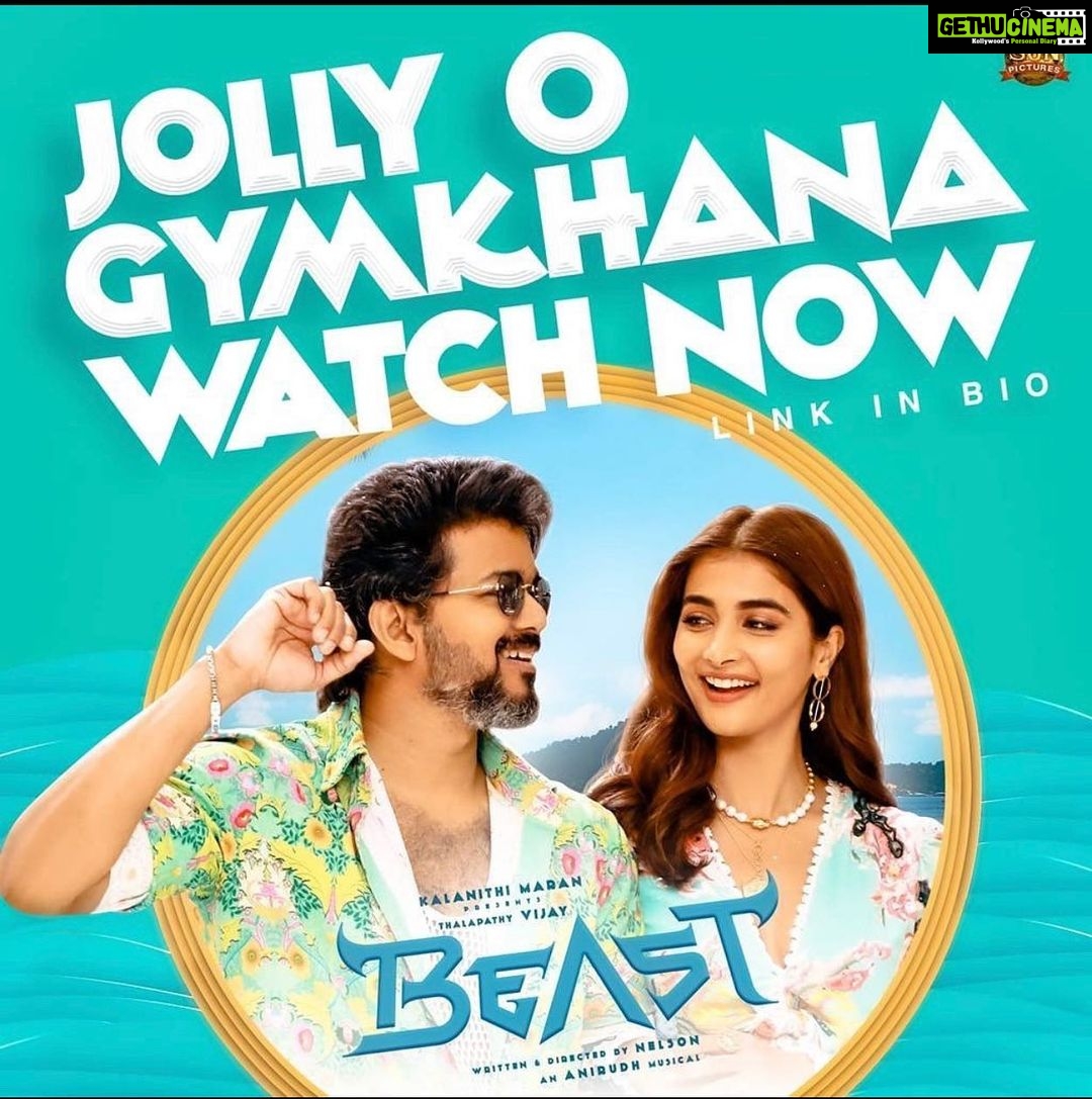 Aparna Das Instagram - it's time to groove to our next #JollyOGymkhana - #BeastSecondSingle is out now Link in bio #ThalapathyVijay @nelsondilipkumar @anirudhofficial @kukarthikoffl @hegdepooja @manojinfilm @alwaysjani