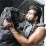 Arun Vijay Instagram - There are no bad days when you come home to a dog's love!! ❤😘 #Rudhra #unconditionallove #doglover #OhMyDog