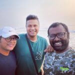 Arunraja Kamaraj Instagram - throwback 😊 @meevin_vinoth_raj_kumar @dineshkrishnandop