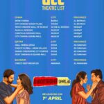 Ashok Selvan Instagram - UAE and GCC theatres list 😎