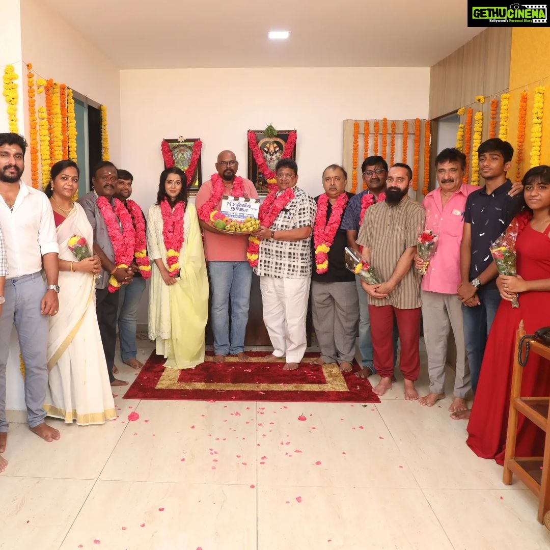 Bindu Madhavi Instagram - #KMurugan @msmovies2021 Directed By @charles_film_maker @bindu_madhavii @srikanth @raizawilson #actorkarunakaran #vijaythenarasu #pravinbaskar @composer_vishal @saravanaspb @johnsoncinepro