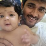 Chandan Kumar Instagram - Muddu Bangaaraaaaa..🤗😍😘😘😘 . #nephewlove #baby #babyboy Bangalore, India