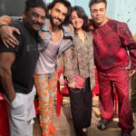 Charmy Kaur Instagram – In totally totally love with ur energy and warmth @ranveersingh amazing vibe on the sets of #rockyaurranikipremkahani .. this one is a sure shot hit @karanjohar 💃🏼💃🏼🤗🤗👌👌