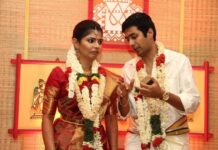 Chinmayi Instagram - This was at our engagement 😂 This is the MOST me expression. KoNashtaing. Whichever way I wanted. My mother deigned to share photos from my engagement only now after all these years 😂 Sadly I have no video from my wedding though. Its gone for good. Poor Rahul wonder how he tolerates me 🥲🤣😉
