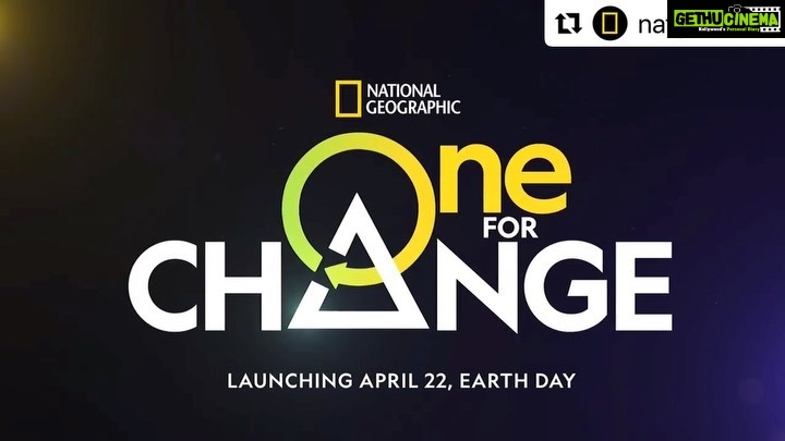 Dia Mirza Instagram - It takes just ONE person, one action, one moment to help heal the Earth. This #EarthDay @natgeoindia brings to you stories of many such ONE- derful people ππ Meet the changemakers taking that first step on National Geographic India. #OneForChange #PartnerContent #NatGeoIndia #ForPeopleForPlanet #sdgs Repost @natgeoindia with @make_repost γ»γ»γ» Celebrate inspirational changemakers from India who are blazing a trail in preserving the Earth, to leave a better, more sustainable planet for the future. Change begins with one, be the #OneForChange. Launching April 22nd, Earth Day, on National Geographic. #NatGeoIndia #EarthDay @thegaiapeople @coastalimpact @tejas.sidnal @carboncraft_ @wormrani @raikwar5911 @storksister @vidyut.mohan @dickysingh @wangchuksworld