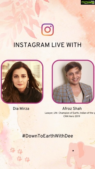 Dia Mirza Instagram - Down to Earth With Afroz 🌏🌊🕊🌳 Meet ADV. AFROZ SHAH, a Lawyer at the Bombay High Court, Founder of the celebrated Afroz Shah Foundation , A UN – Champion of the Earth, CNN-NEWS18's Indian of the Year in 2017, CNN Hero 2019 and a young environmentalist reclaiming beaches, oceans, rivers and mangroves from trash and apathy. The UN went on to label the much-talked about 'Versova Clean-Up' helmed by him as the “Biggest Beach Clean-up in World History”. Inspired by his effort to clean the beaches in Mumbai, the United Nations Environment Program (UNEP) launched the 'Clean Seas' campaign globally. For over 6 years, Afroz has worked single mindedly towards the goal of cleaner, healthier urban spaces and to reduce ‘human-ocean’ and ‘human-animal’ conflicts. So far, under his stewardship, 60+ Million Kgs of plastic & filth have been removed from oceans, beaches, creeks, rivers and forests. If there is anyone who truly embodies the phrase ‘actions speak louder than words’ it is @afrozshah_ 💚🙏🏻 A true Gandhian and most wonderful human being. Join us and be inspired by this extraordinary change maker! #DownToEarthWithDee #DTEWD #BeatPlasticPollution #ForPeopleForPlanet #SDGs #GlobalGoals #ClimateAction #EarthDay2022 #CleanSeas #AfrozShahFoundation