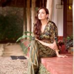 Dia Mirza Instagram - Another beautiful maxi dress handcrafted and made sustainably by Punit Balana. Thank you Punit for your art and your heart 💚🐘🐯🌏 And thank you Spice Village for making our stay sustainable, comfortable and memorable. Outfit Courtesy @punitbalanaofficial Earrings courtesy @silverstreakstore Styled by @theiatekchandaney Assisted by @jia.chauhan Photos by @shinu_photography_ Location @spicevillage_cghearth #SustainableFashion #SlowFashion #SDGs #GlobalGoals #ForPeopleForPlanet #ClubNature #ForeverWild Periyar, Thekkady