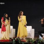 Dia Mirza Instagram - It only takes one ‘Dia’ to light up an entire room!🌟🌸 Sharing with you a few glimpses from our recently organized PU Talks edition with the guest speaker, Ms. Dia Mirza. From being a phenomenal actress to an active advocate for the environment as well as human rights, Ms. Dia Mirza has done it all with great poise. The PU Talks session consisted of an interactive Q & A segment where our students had the opportunity to discuss important issues and their solutions with the guest. A few students even came up with handmade gifts, art, and self-written poems for her. She then ended the session with an appeal to the youth about being more aware of the importance of environmental conservation. It was filled with love, laughter, learning, and some tears of joy with the big-hearted diva, Dia!❤ #diamirza #5thPUConvocation #paruluniversity #PUTalks Vadodara, Gujarat, India