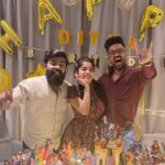 Divya Bharathi Instagram - Pure happiness✨ The feeling when you can’t stop smiling. Thank you everyone for making my b’day so special. I love you all!! #friendslikefamily