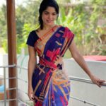 Divya Bharathi Instagram – A saree and a bun >>>>>> everything else!