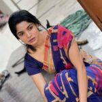 Divya Bharathi Instagram – A saree and a bun >>>>>> everything else!
