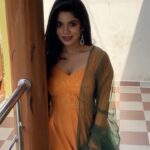 Divya Bharathi Instagram - #Nenjorama ❤️ #MadhilMelKaadhal Please tag me when you guys do the reel on the same! Outfit @yoshnasbyela Earrings @fineshinejewels MuaH @aruna_makeupartist