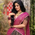 Divya Bharathi Instagram - Happy Diwali✨ COSTUME @devraagh STYLING @styled_by_arundev Photography @frames_by_nithin MUA @shibin4865 Ornaments @abharanashaala Studio @elementsoneastcoast