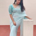 Divya Bharathi Instagram - 🍃🍃 Beautiful saree n blouse from @designsbypriyadass 📸 @mahi0665