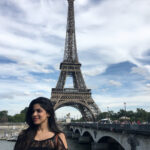 Divya Bharathi Instagram – Felt immense love under the #EifelTower🗼 Eifel Tower