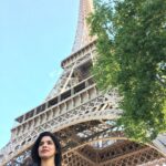 Divya Bharathi Instagram – Felt immense love under the #EifelTower🗼 Eifel Tower