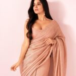 Divya Bharathi Instagram - Sparkle on, darling✨ Saree @devraagh Styling @styled_by_arundev Studio @maxxocreative Photography @plan.b.actions MUA @shibin4865