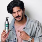 Dulquer Salmaan Instagram - Just flaunting my good hair days 😎 Swipe to see the products used to achieve this look. Wind in your hair with @Vilvah_ Goatmilk Shampoo and Cream Conditioner #goodhairdays #ihavemydays #tryinghard🤓 #partnership