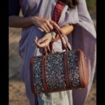 Dushara Vijayan Instagram – “The need of the hour is local, organic & sustainable.. The brand (Zouk) stands out by fusing Indian craftsmanship with modern functionality.”
.
.
.
Shot by : @anitakamaraj 
Bag : @zoukonline 
Saree : @studio_thari 
Assistance : @blessymakeupandhair Chennai, India