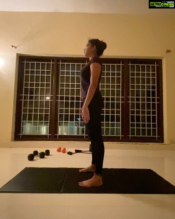 Dushara Vijayan Instagram - Since childhood I have been practising yoga,few years back, my focus was more on building up my career and I would say I dint make time for me to keep practising the same... Today,I decided I should start feeling even better and that’s what yoga does to everyone,calmness just flows through your soul! Most of us have no idea how amazing we can feel by practising yoga!!! I must also thank @pradainisurva , for constantly inspiring people to start with it !!! Let’s start feeling great in and out together🤍✨ Dindigul, Tamil Nadu