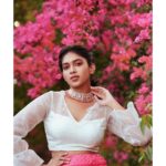 Dushara Vijayan Instagram - Shot by : @kris_clicker Outfit: @yoshnasbyela Jewellery : @theamethyststore Dindigul, Tamil Nadu