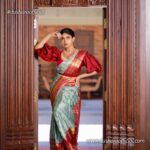 Dushara Vijayan Instagram - Seetha Kalyanam: In a woman’s life, there comes a day where she takes that one big step- marriage. From time immemorial, our people have graced numerous occasions draped in fine silks and fabrics. The Kanjivaram Pattu, created for such special occasions, is always known for the grandeur and resplendent work carried out on it. And our special handcrafted sarees, with the opulent pallu and brightly coloured borders, are to make the bride’s journey into marriage a memorable one. Saree: @pashudh Jewellery: @rajatamaya MUA: @salomirdiamond Blouse: @sameenas.store Shot by: @edwinjrobert Styling: @jaiu_263 @ratchasi Location: @miththam www.dusharaofficial.com #dusharaofficial #actor #actress #model #indianmodel #indianactor #indianactress #fashion #design #photoshoot #indian #southindian #stylist #makeup #artist #fashionmodel #style #modeling Miththam