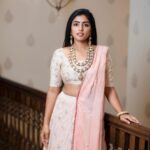 Eesha Rebba Instagram - Let me tell you a little bit about the Polki beauties from @Tanishqjewellery that has stolen my heart. With versatile #RomanceOfPolki range, Tanishq’s Rivaah wedding jewellery has something for every kind of bride. The best part? They can all be styled in SO many different ways, and for so many wedding festivities. Head to your nearest Tanishq and fall in love with their stunning wedding jewellery, just like I did. @tanishqjewellery @rivaahbytanishq 📸 @they_call_me_keshu