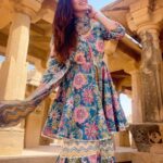 Eshanya Maheshwari Instagram – Soo much of who we are is where 
We have been…. 💛

#hometown #jaisalmer #goldencity #travel #travelblogger #wanderlust #esshanyamaheshwari #esshanya 

Outfit by @aachho 💙 Jaisalmer