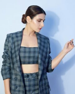 Fatima Sana Shaikh Instagram - #thar #promotions #netflix Styled by @akshitas11 with @khushi46 Outfit - @studiomoonray Ring - @mozaati Hair - @humera_shaikh19 Make up- @tulsi5solanki Photos - @visualaffairs_va