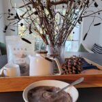 Freida Pinto Instagram - My mom and I with her famous Ragi Porridge for postpartum healing. This is one of my favorite recipes that I have enjoyed these past few months. Ragi is a staple for postpartum healing in India because it is rich in calcium and iron and the amino acid tryptophan which is great for the nervous system. And it’s absolutely delicious. I’m so grateful to my mother who has moved in with me these past few months to care for me while I care for Rumi-Ray. ❤️ Sharing the recipe on @thisis.anya today!