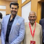 Ganesh Venkatraman Instagram - With the Pride of Tamil Cinema Mani Ratnam sir ❤️ A super insightful session at #CIIDakshin on 'How South Indian Cinema can set an example for pan-India films' #lovingmyjob #makingconnections #manisir #ciidakshinsummit