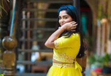 Gouri G Kishan Instagram - Ninnu Chusaka Out Now! Link in bio. Styled by @rishita.madas Makeup by @udayasaivarma Hair by @sriniwas_bridal_makeover Outfit by @fusiva_bykhushiagarwal Jewellery from @thetrinkaholic Photographed by @_anupphotography #styledbyrishita Hyderabad