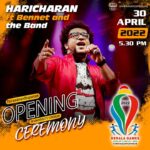 Haricharan Instagram – READY. SET!!! 

Going Live with @bennetandtheband soon for the Launch of @keralaolympic in Thiruvananthapuram on 30th of April 

Looking forward to getting back on Stage with my band. Come over !!! 

#KeralaGames #KeralaOlympics #Inauguration #live #Haricharan #bennetandtheband University Stadium
